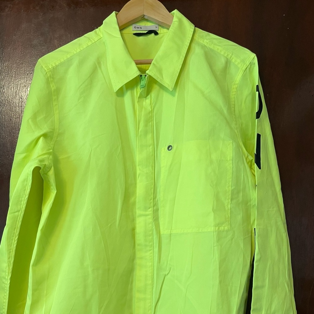 ONS Men's Bright Yellow Shirt/Jacket